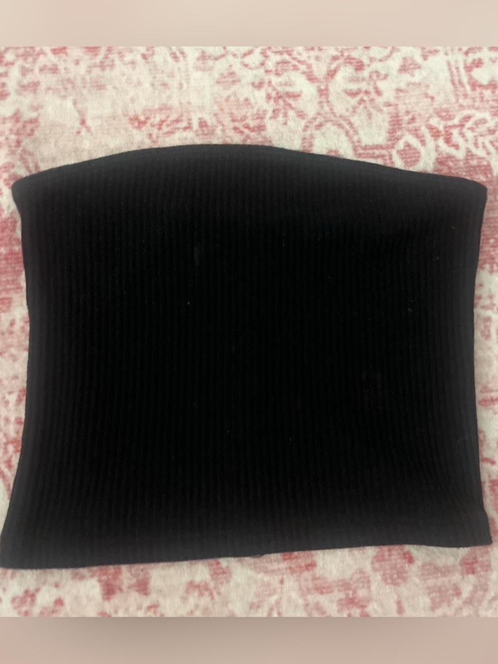 Brandy Melville 100% cotton Black Tube Top - Picture 3 of 3